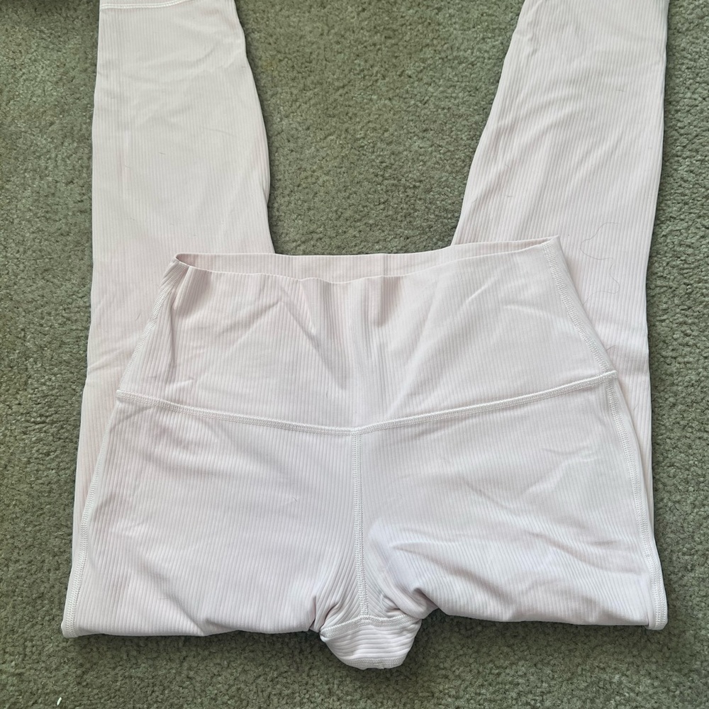 Lululemon Athletica Soft Pink Leggings